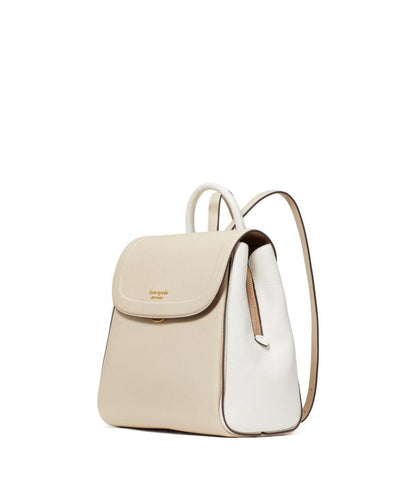 Knott Colorblocked Pebbled Leather Backpack