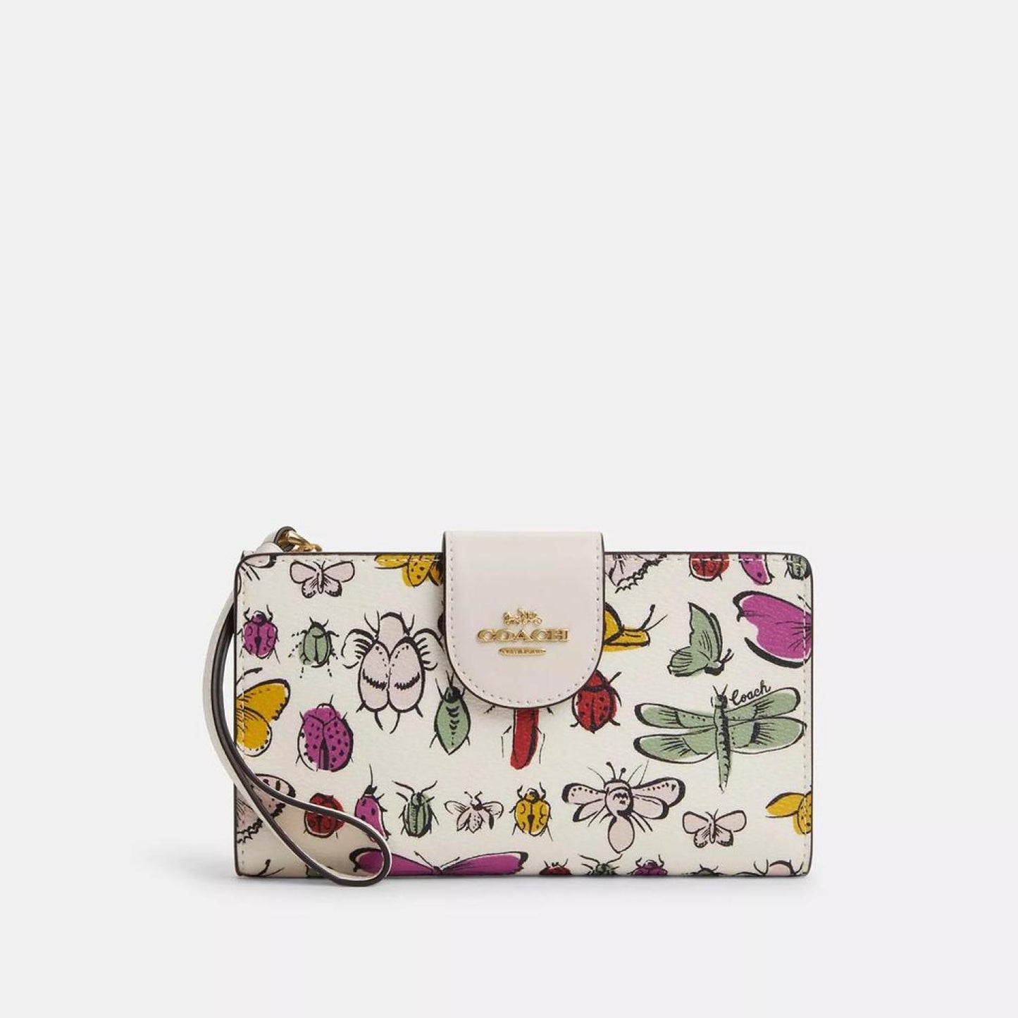 Coach Outlet Phone Wallet With Creature Print