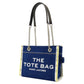 The Small Tote -  - Cotton - Black