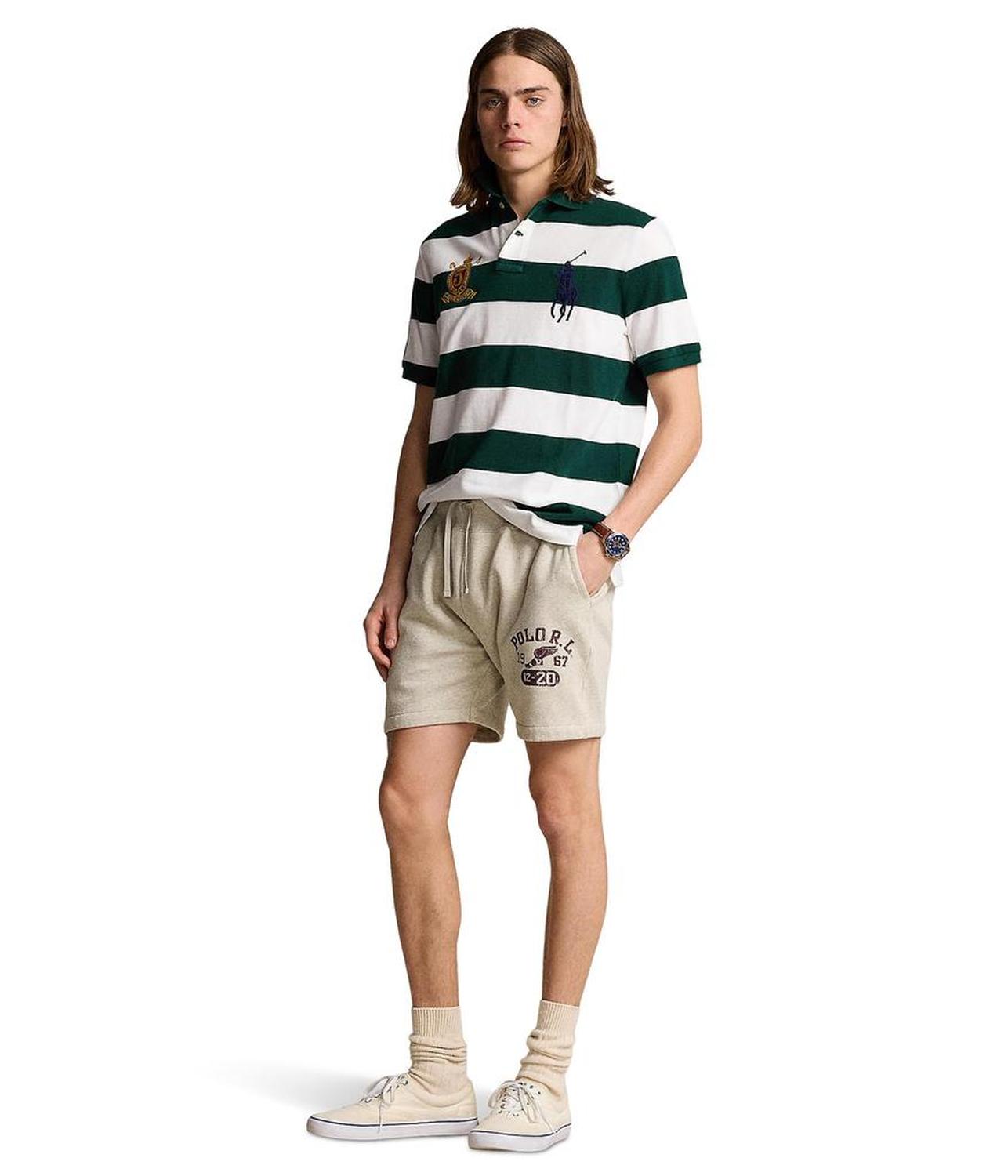6" Logo Fleece Shorts