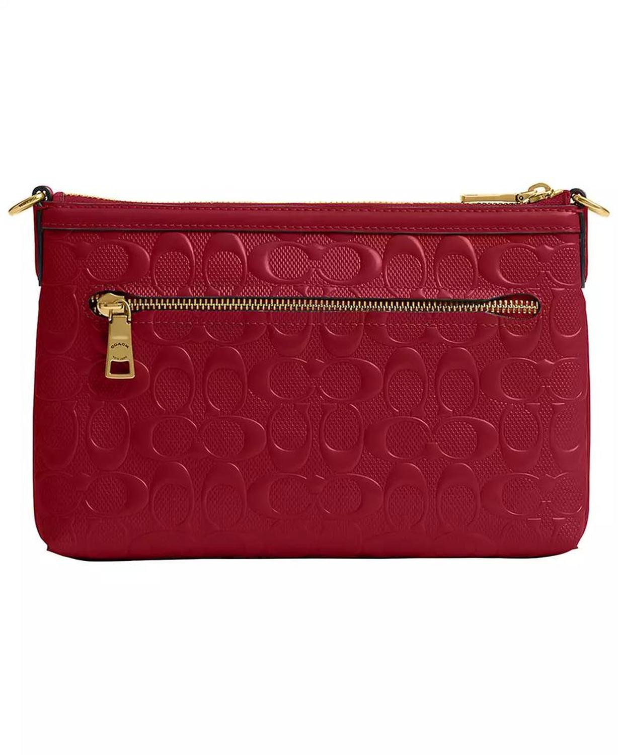 Legacy Small Signature Patent Leather Crossbody Bag