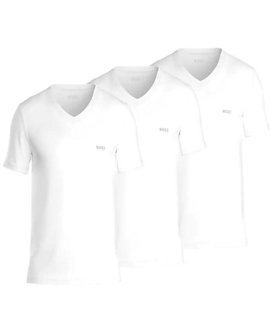 Men's 3-Pk. Classic Solid V-Neck T-Shirts