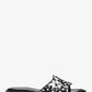 Hannah Sequined Floral Print Slide Sandal