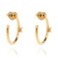 Kate Spade Little Luxuries Pearl Hoop Earrings