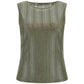 Women's Cristina Embellished Logo Sleeveless Top