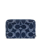 Coach Monogrammed Zip-Around Wallet