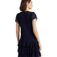 Georgette Drop-Waist Dress