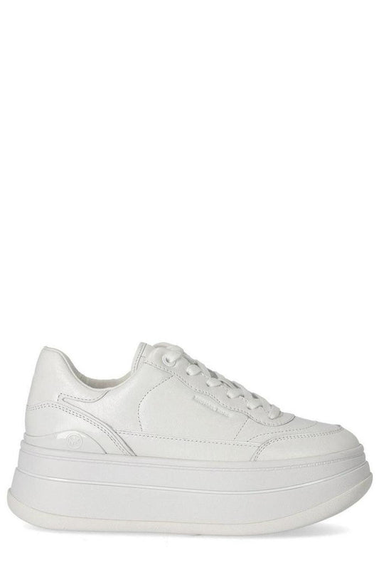Michael Michael Kors Hayes Grommeted Platform Sneakers
