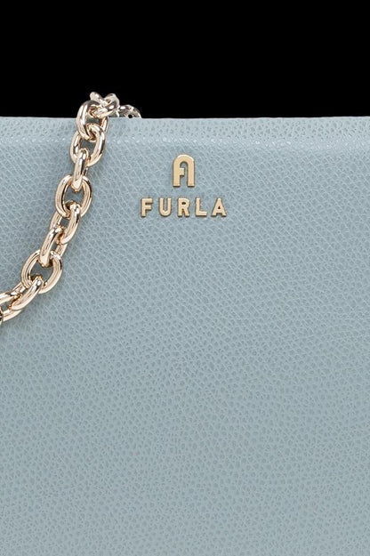 Furla Camelia Logo Lettering Mini Shoulder Bag