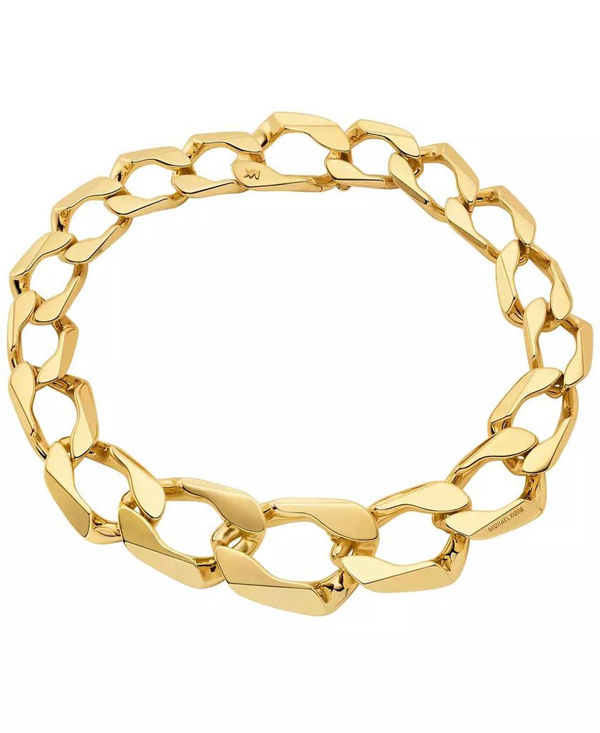 14K Gold Plated Link Necklace