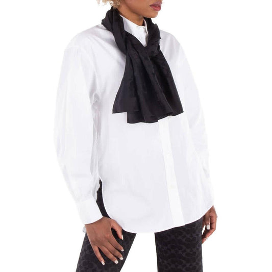 Black Signature Shawl