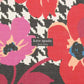 Women's Houndstooth Poppies Modal Square Scarf