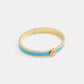 Coach Rivet Enamel Hinged Bangle