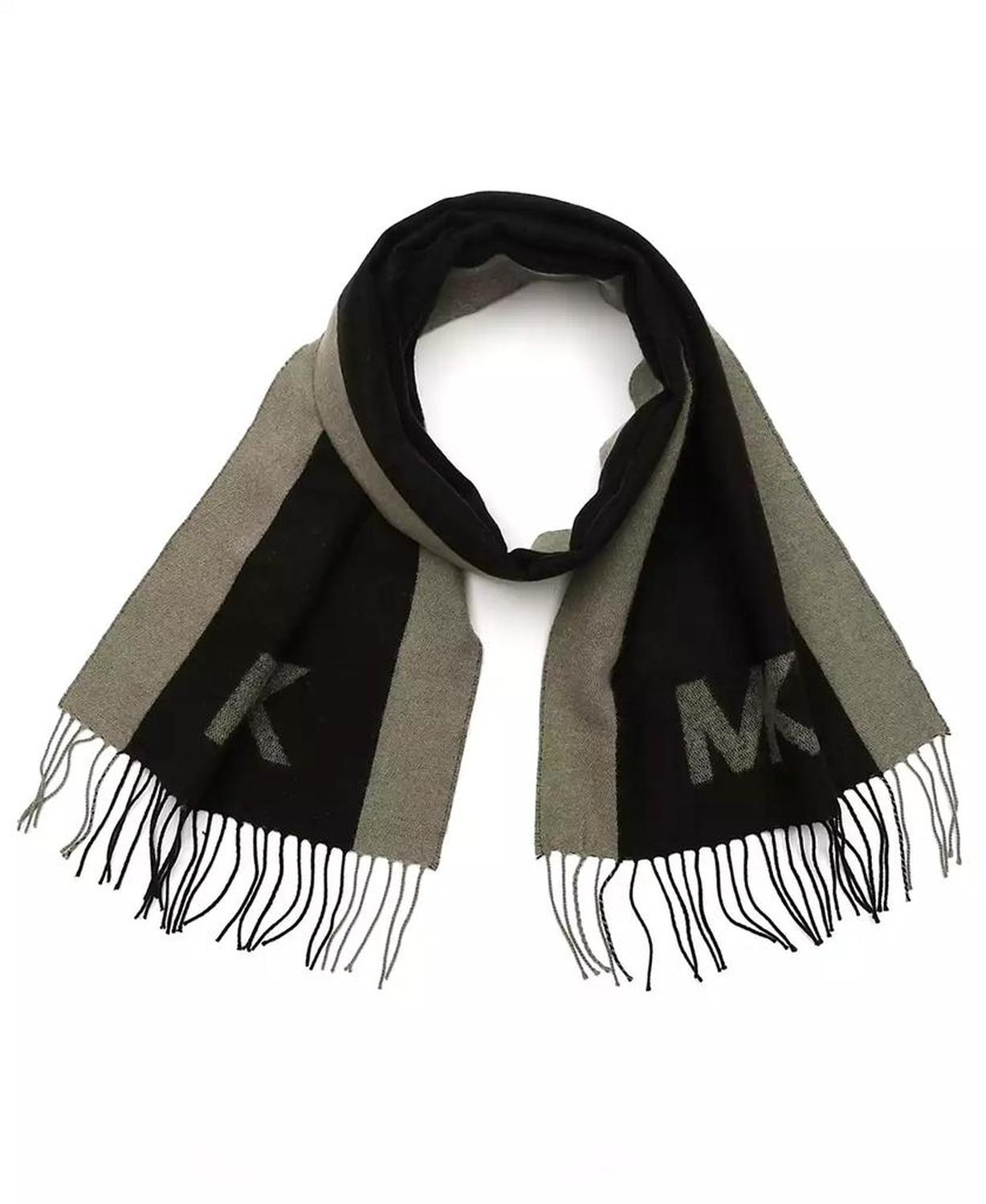 Men's Side Stripe Yarn Dye Scarf