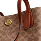 Signature Logo Willow Canvas Large Tote Bag