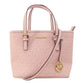Leather Coated Canvas Handbag (Pre-Owned)