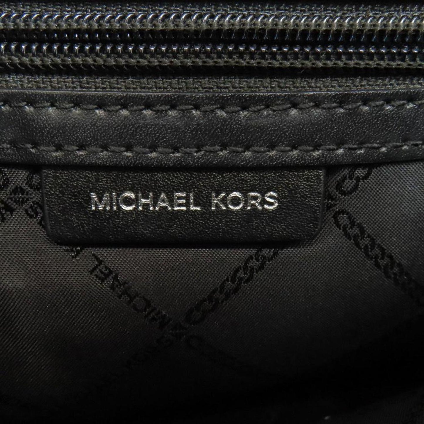 Canvas Leather Shoulder Bag (Pre-Owned)