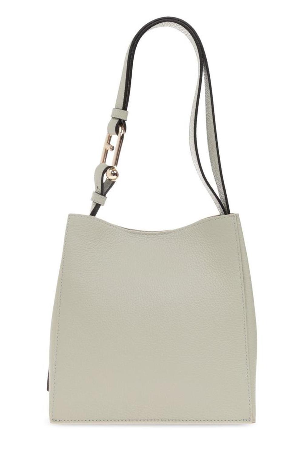 Furla Nuvola Logo Printed Mini Bucket Bag