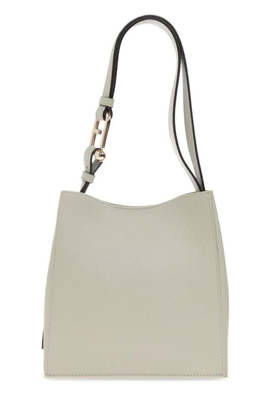 Furla Nuvola Logo Printed Mini Bucket Bag
