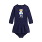 Polo Bear Fleece Dress (Infant)