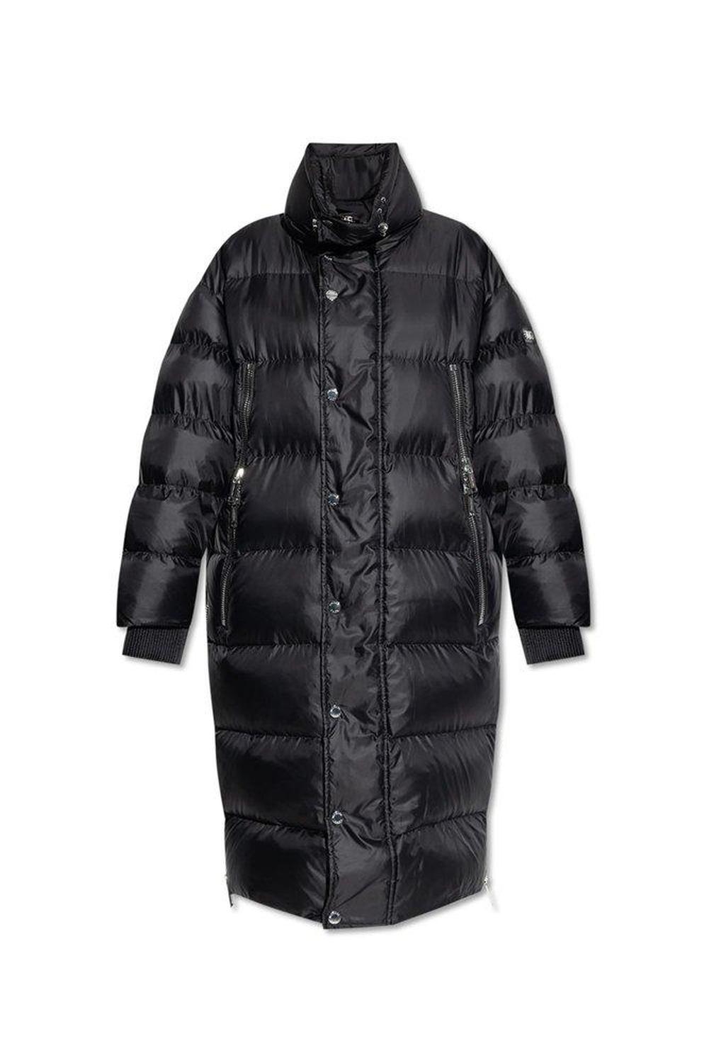 Michael Michael Kors Satin Ciré Puffer Coat