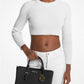 Charlotte Medium Saffiano Leather 2-in-1 Tote Bag