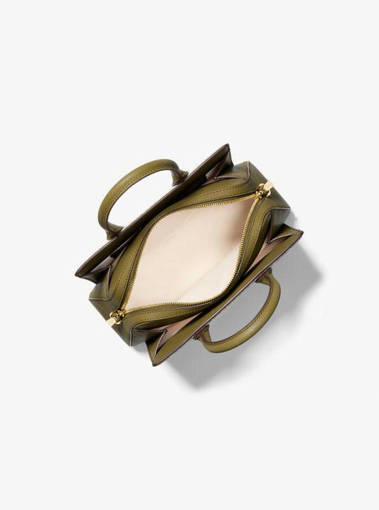 Laila Small Signature Logo Satchel