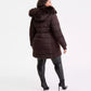 Plus Size Faux-Fur-Trim Hooded Puffer Coat, Exclusively at Macy's