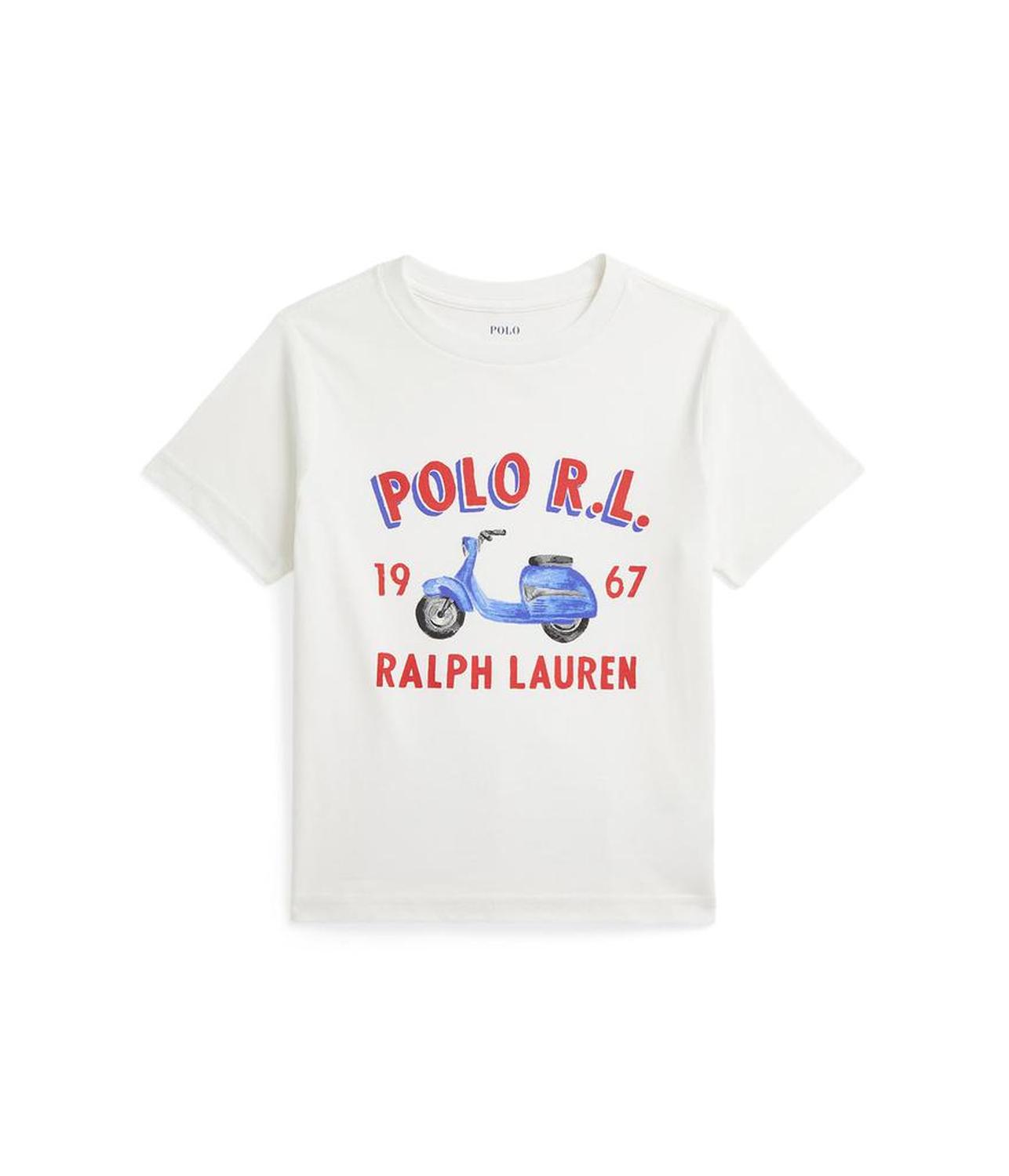 Logo Cotton Jersey Tee (Toddler/Little Kid)