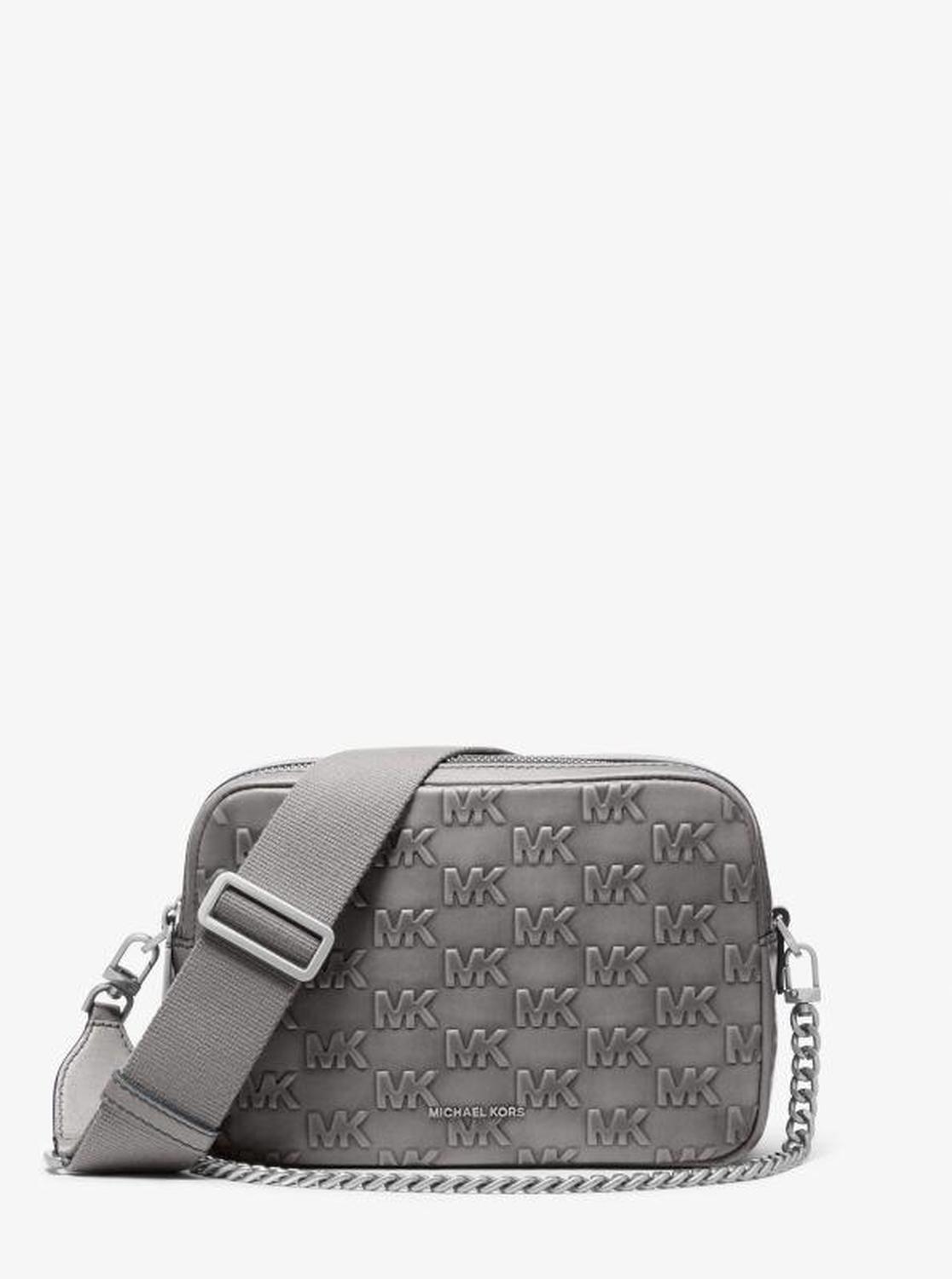 Bryant Medium Burnished Leather Camera Crossbody Bag