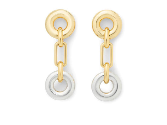 Interlock Linear Earrings