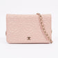 Chanel Camellia Wallet On Chain Leather