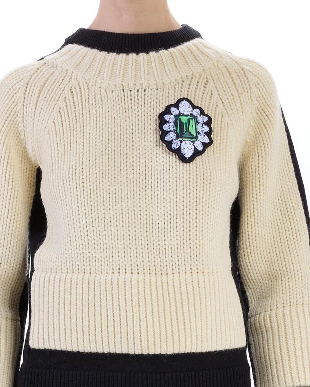 Marc Jacobs Trompe L'Oeil Crewneck Jumper