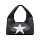 The Star Patchwork Leather Sack Bag