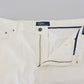 Ralph Lauren Elegant Ivory Straight-Fit Denim Jeans