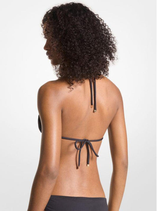 Curb-Link Triangle Bikini Top