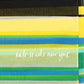 Women's Sunny Stripe Oblong Scarf