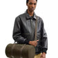 Men's Theo Signature Jacquard Duffle Bag