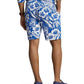 8.5-Inch Tropical Floral Spa Terry Shorts