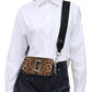 The Cheetah Calf Hair Snapshot Crossbody Bag