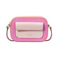 Ava Colorblocked Pebbled Leather Mini Crossbody