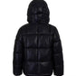 Toddler and Little Girls Faux Fur Pocket Puffer Jacket