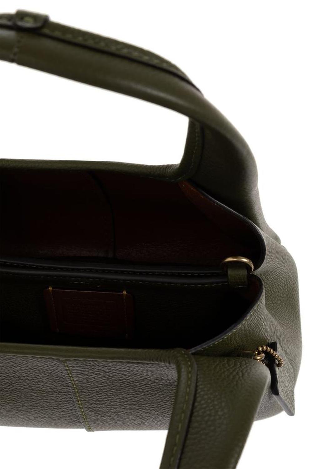 Coach Lana 23 Logo Plaque Shoulder Bag