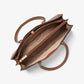 Jet Set Travel Large Saffiano Leather Pocket Tote Bag