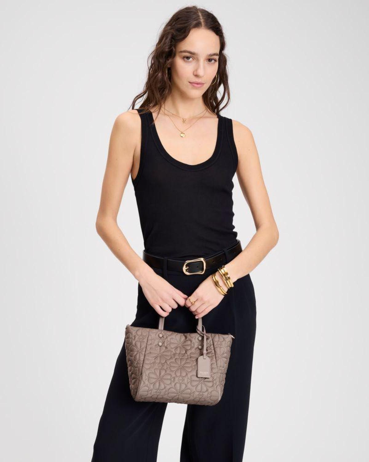 Tilly Quilted Small Tote Bag