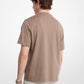Logo Embossed Cotton Jersey T-Shirt
