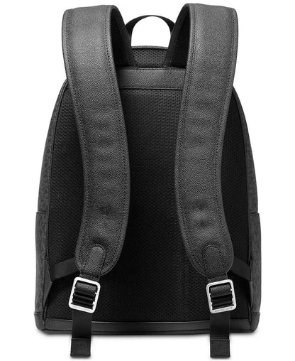 Men's Explorer Leather Logo Backpack