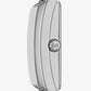 Mini Empire Pavé Silver-Tone Bangle Watch