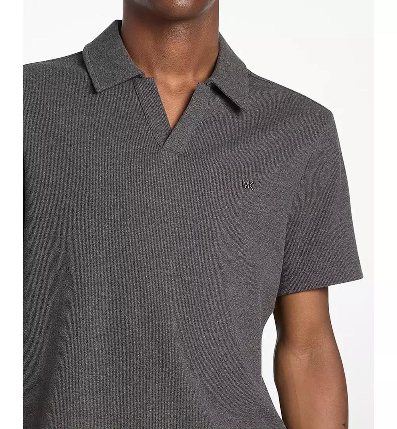 Men's Dense Rib Johnny Collar T-Shirt