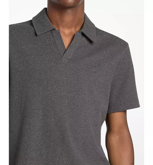 Men's Dense Rib Johnny Collar T-Shirt